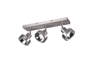 Faretto da Interno a LED in Metallo Nickel Opaco