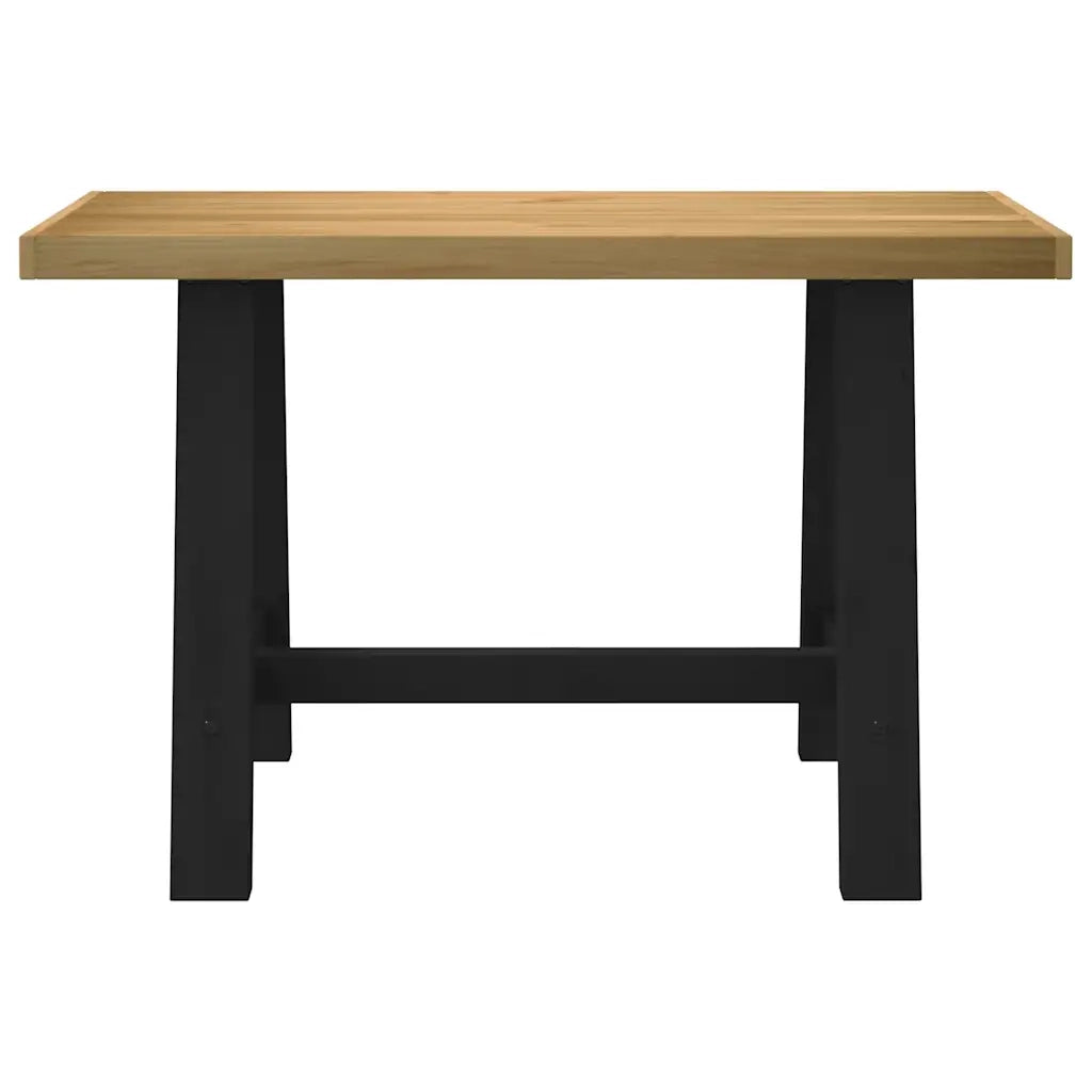 Scrivania | Tavolo da Ufficio NOAIN Gambe a Forma di A 120x50x75 cm Legno Massello