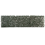 EasyComfort Finta Siepe 8 Pezzi Parete Verde Estensibile per Esterni, in Legno e Poliestere, 200x100cm