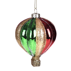 Set 6 Mongolfiera Circus da appendere H10 cm