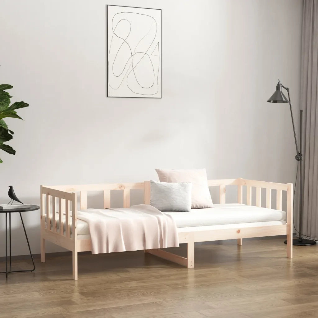 Dormeuse senza Materasso 80x200 cm in Legno Massello di Pino 814684