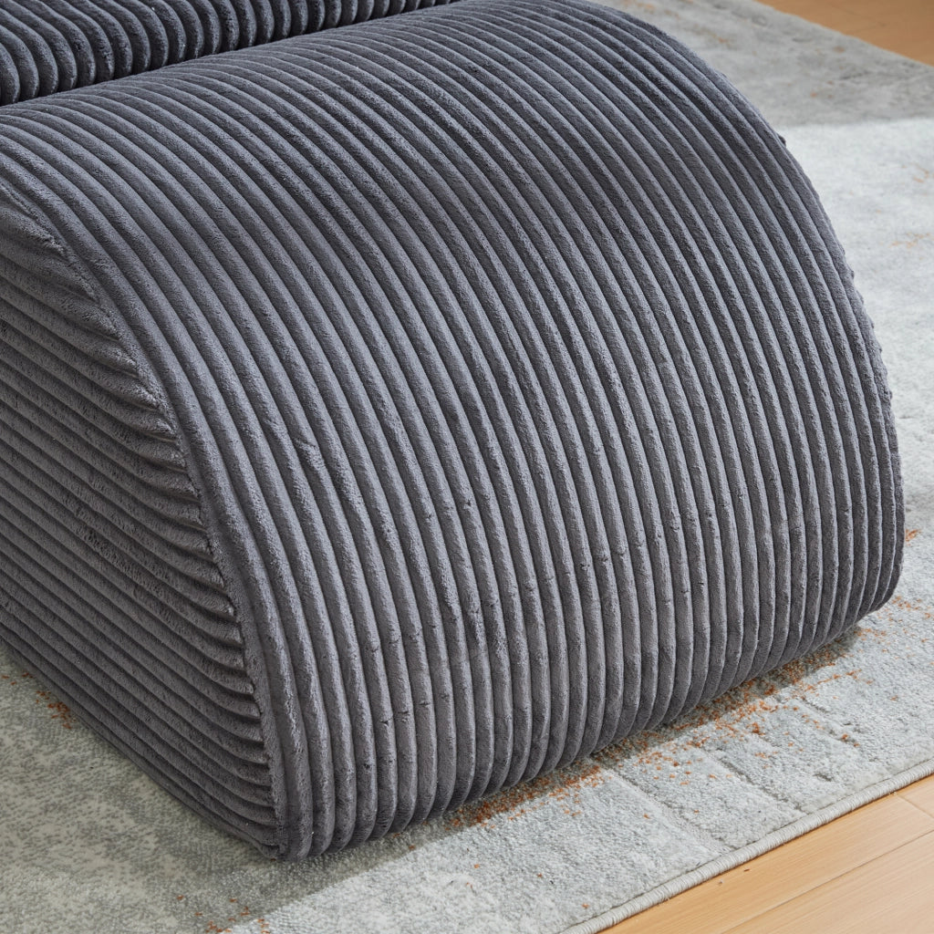 Poltrona Relax Ergonomica ¨C MINIMAL ¨C Tessuto Grigio Scuro