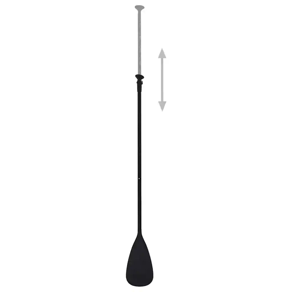 Set Tavola SUP Gonfiabile Nera 300x76x10 cm 93384