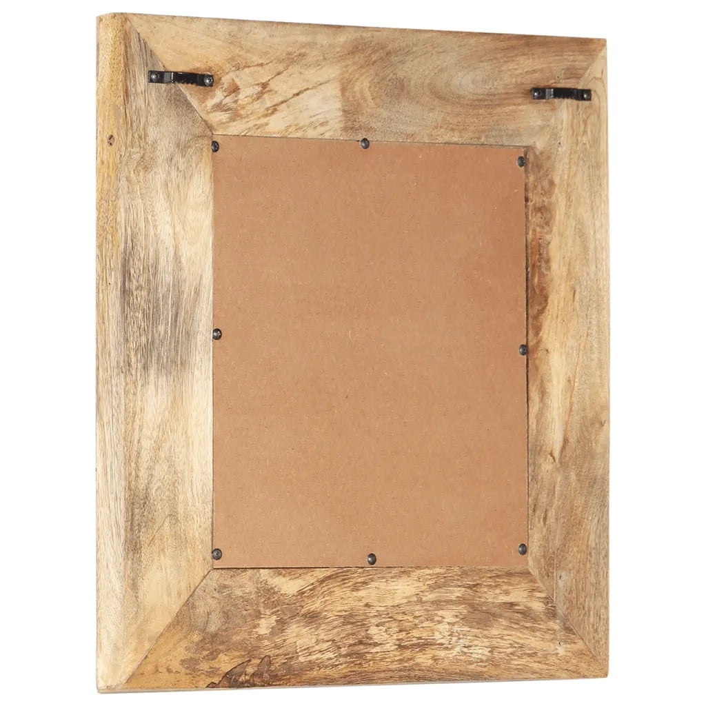 Specchio Intagliato a Mano 50x50x11 cm cm in Massello di Mango cod mxl 54691