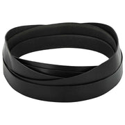 Cinturino in pelle Nero 1000 x 2,5 cm Pelle 42034153