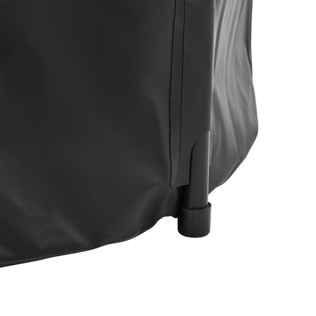 Serbatoio per acqua piovana da 500 litri 80 x 98 cm nero 03_0010517