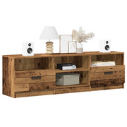 Mobile Porta TV-Credenza per TV Legno Vecchio 150x33,5x45 cm Legno Multistrato