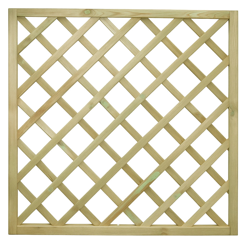 PANNELLO GRIGLIATO QUADRATO 90xh90cm IN LEGNO PER ESTERNO