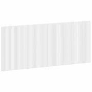 Testiera da Muro ARNHEM Bianco Legno ingegnerizzato 896745