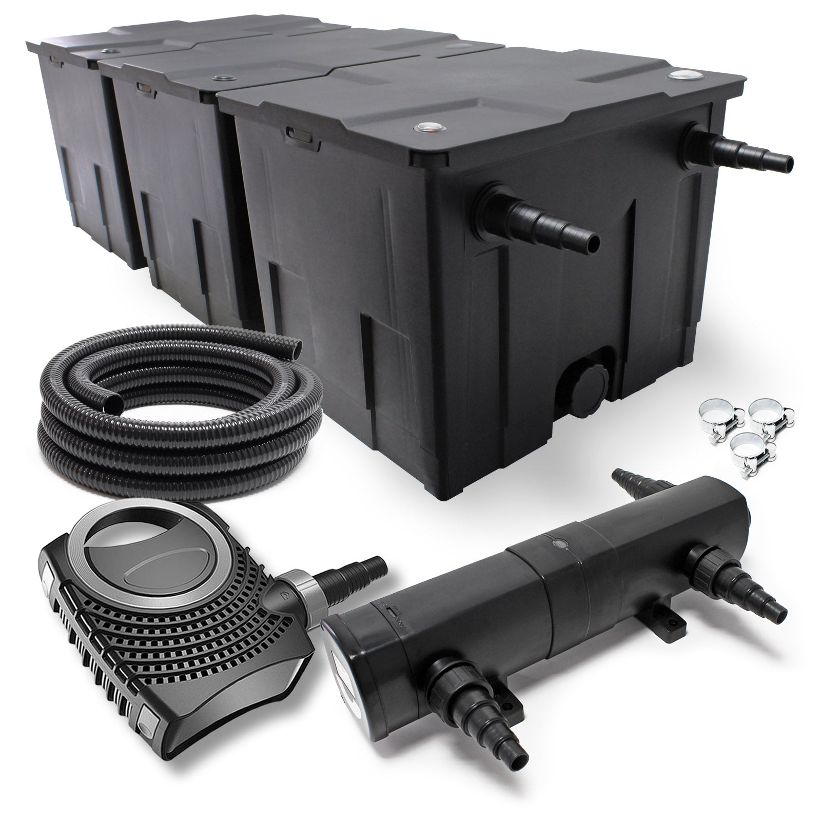 Set per laghetto CBF-350C CUV-236 36W NEO8000 Pompa Tubo