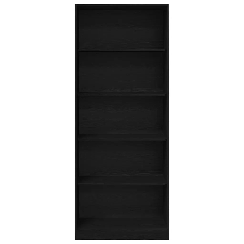 Guardaroba Rovere Nero 80 x 50 x 200 cm Legno multistrato