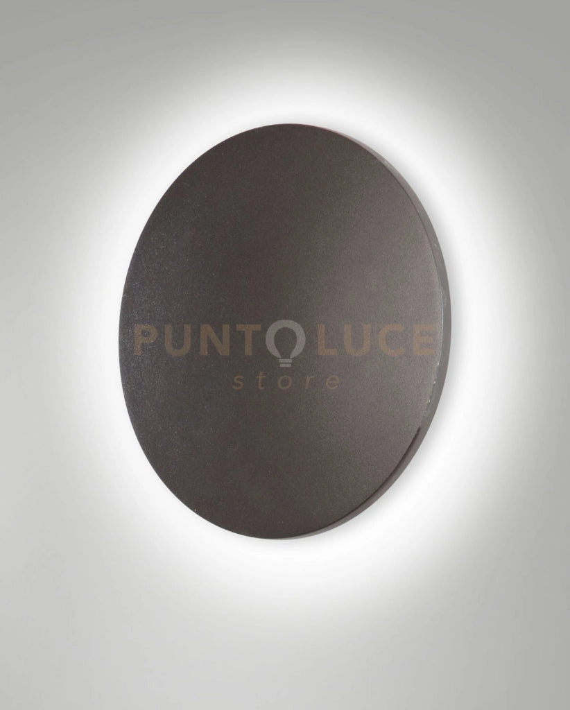ZON APPLIQUE DA ESTERNO A LED 12W 3000K 1356LM GRIGIO SCURO IP65