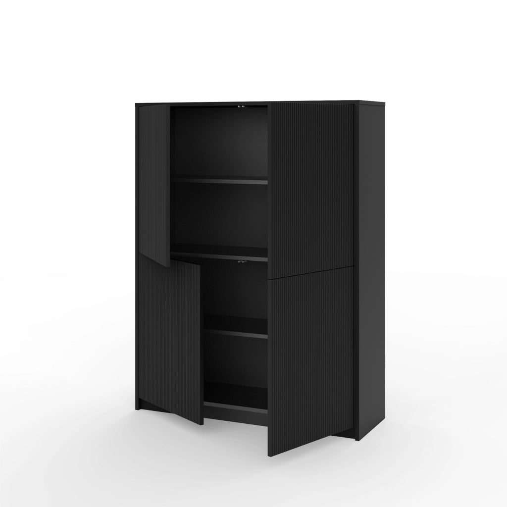 Credenza alta BUDAPEST nero