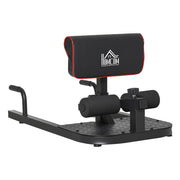 EasyComfort Macchina Squat 3 in 1, Macchina per Deep Sissy Squat Sit Up Push Up Regolabile Acciaio, Multifunzione, per Fitness, Allenamento, Leg Press, Addominali e Flessioni, Nero