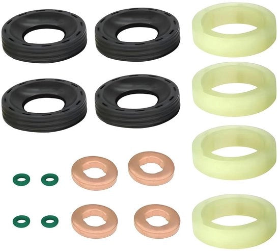 Kit di O-ringen per iniettori - Afdichtimenti e guarnizioni per iniettori diesel - Set di afdichtimenti - Afdichting O-ring - Kit di guarnizione di protezione