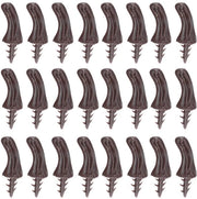 Decorazioni per Halloween - 100 pezzi - Finte zucche - Decorazioni per feste - Accessori per DIY - Disegno realistico