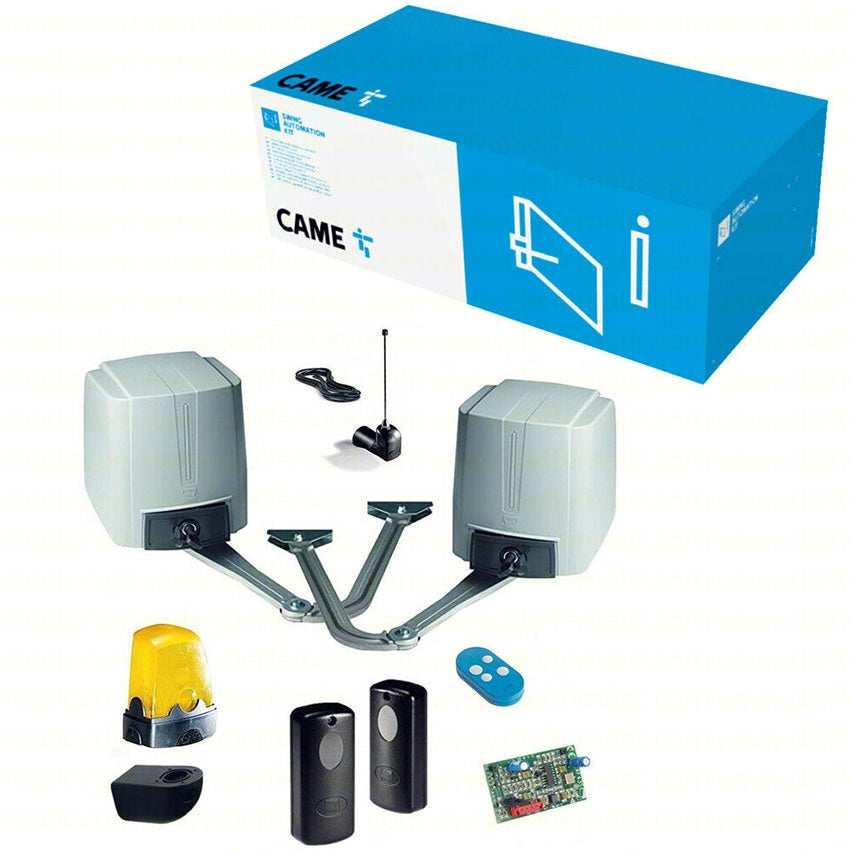 KIT CAME 001U1855 U1805 U1855 FAST 70 24V AUTOMAZIONE CANCELLO BATTENTE BATTENTI