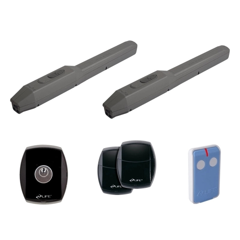 KIT PER CANCELLO A BATTENTE LIFE SETUP OP3 UNI DL 1KT0660001 AUTOMAZIONE NUOVO