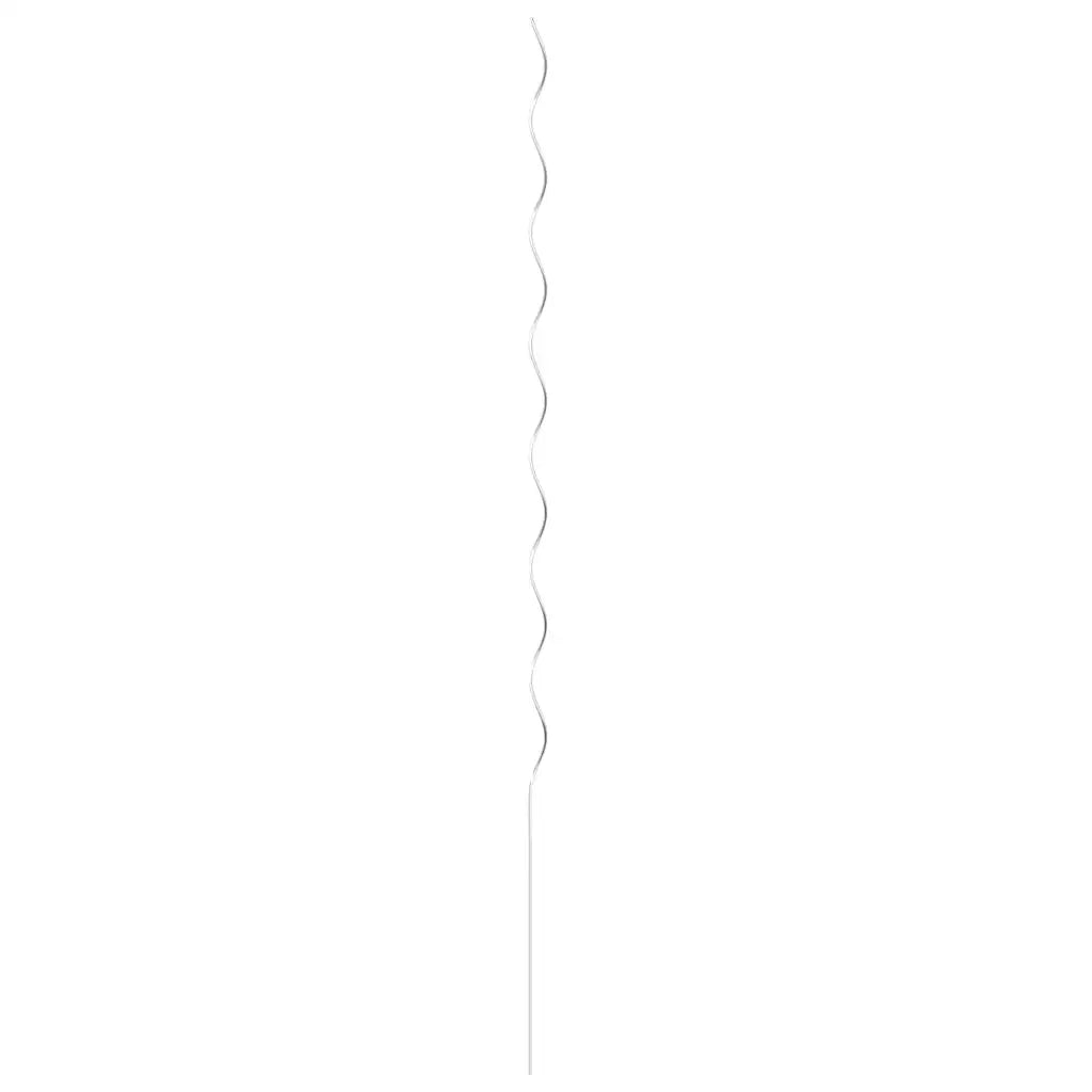 5 pz Supporti a Spirale per Piante 170 cm in Acciaio Zincato 142415