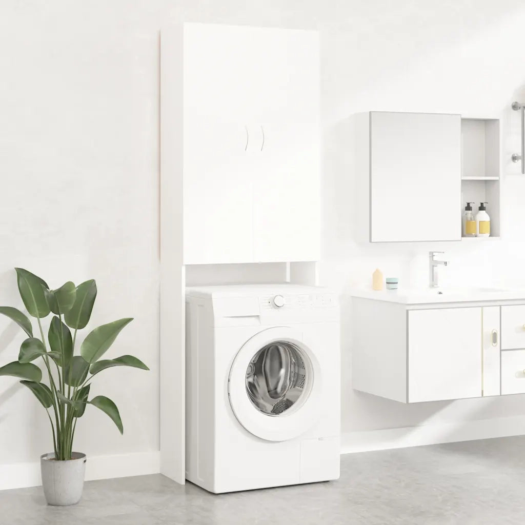 Mobile per Lavatrice Bianco 64x25,5x190 cm CFW7272637