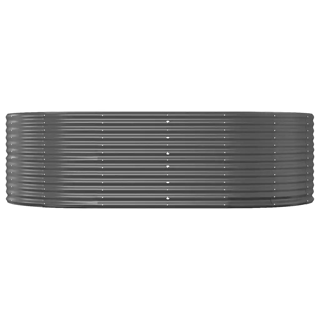 Vaso Giardino Antracite 212x140x68cm Acciaio Verniciato Polvere cod mxl 66706
