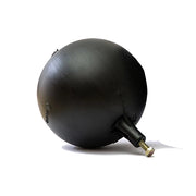 SFERA IN PLASTICA TONDA NERA PER ASTE PIATTE- Diam. 120- IKARO- pezzi 1