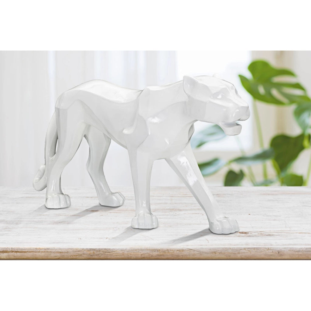 Scultura VKH367, Bianco, Poliresina, 70x18x32,5 cm