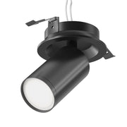 Maytoni lampada da incasso moderna FOCUS S 1 luce GU10 nero metallo