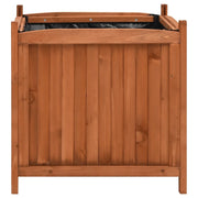 Fioriere Rialzate 2 pz 50x50x50 cm in Legno di Abete 47250