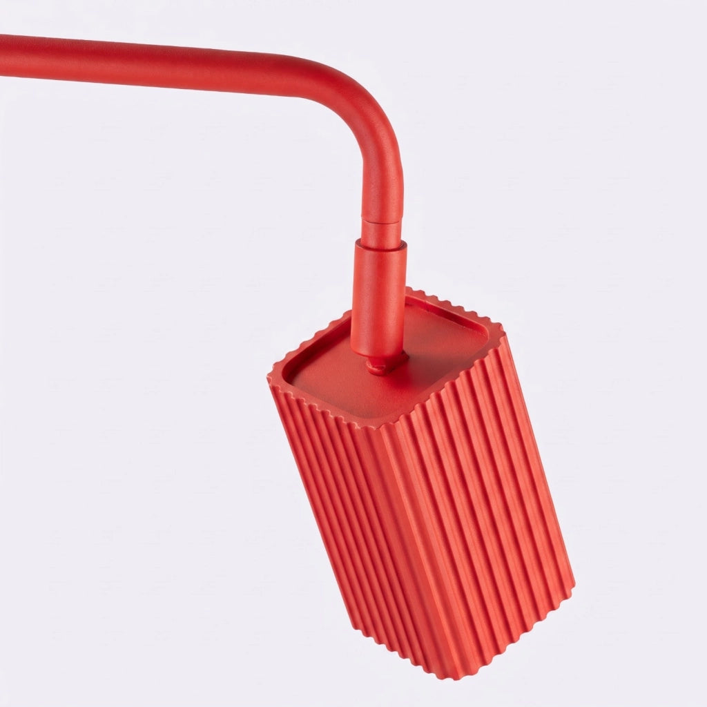 Lampada da terra RAYO 1 rossa