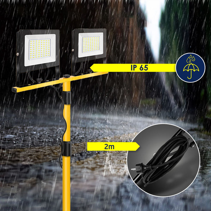 Alogeno Led Su Treppiede Rsl006-2x100n