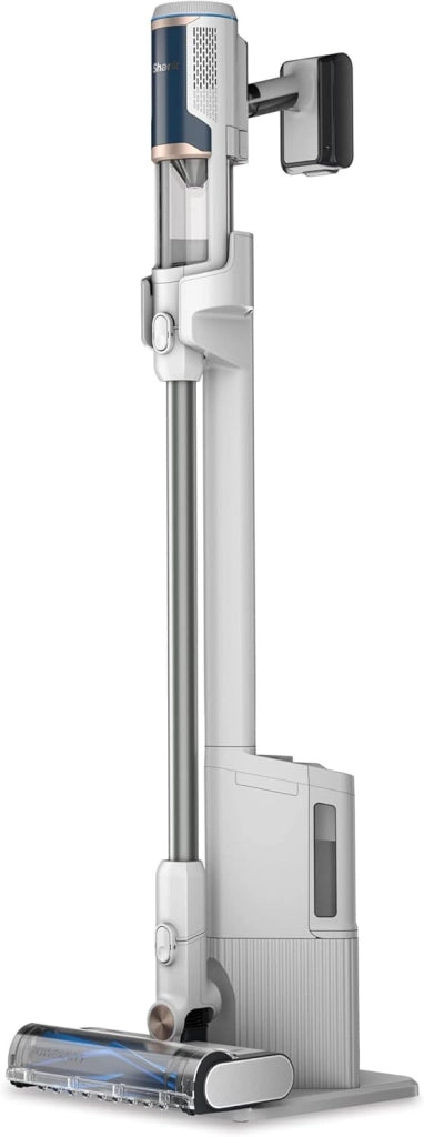 Shark BU3521EU Floor Detect Aspirapolvere a Bastone 2 in 1 Ciclonico Senza Sacchetto 240W 40 min 84 dB colore Blu Bianco