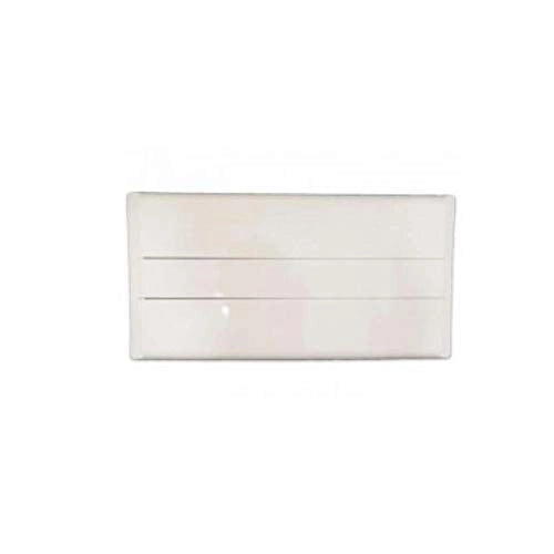 Placca bianca serie elite eurogarda completa di accessori 300001 Kariba