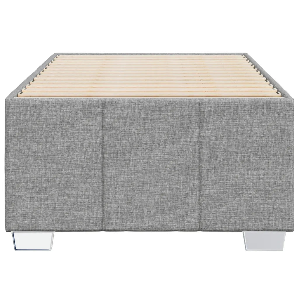 Giroletto senza Materasso Grigio Chiaro 80x200 cm Tessuto 3284790