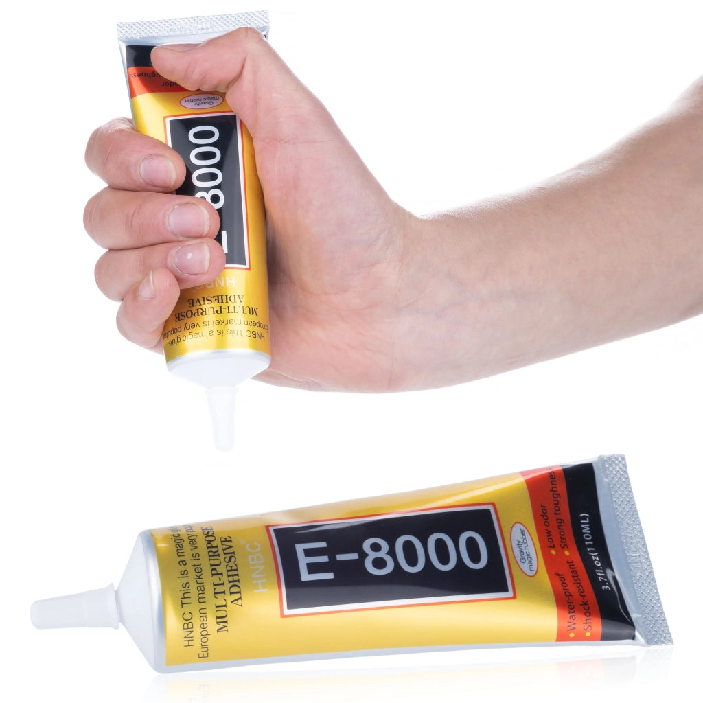 Colla Universale E-8000 110ml – Precisione e Versatilità | Asciugatura Rapida 3-6 Min
