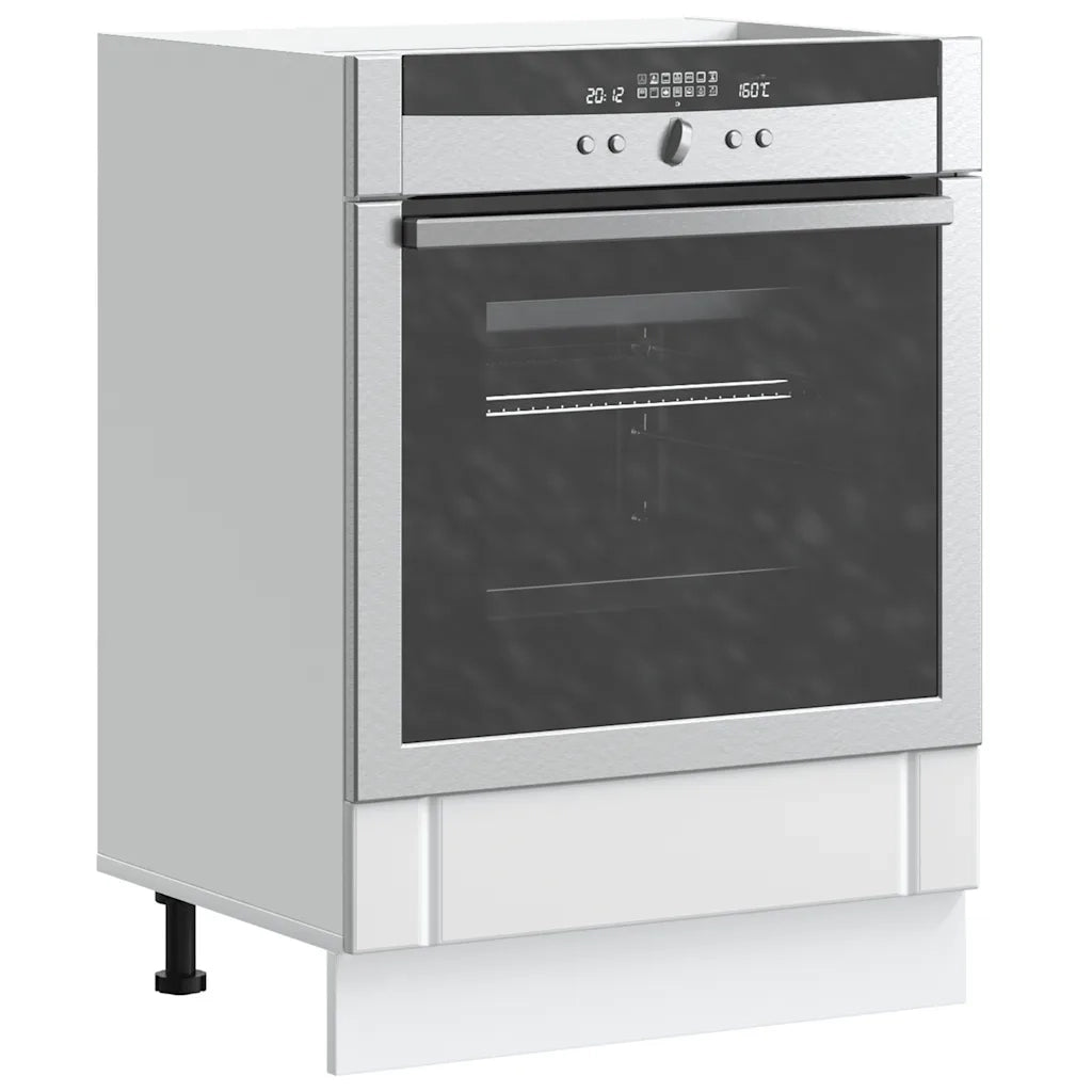 Armadio Forno Lucca Bianco in Legno Multistrato