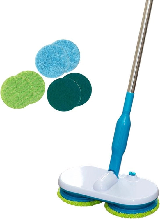 Dweil elettrico - Ricaricabile - Aspiratore di pavimento - Pulitore di pavimento - Macchina da dweil - Da non mancare in casa!