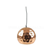 Trade Shop - Lampadario Pendente Lampada A Sospensione In Metallo Cono Oro Rosa Rame Vt-8250 -