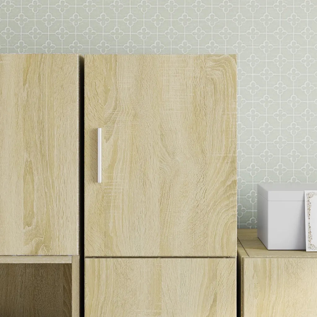 Armadietto a Muro | Mobile a Parete Rovere Sonoma 30x42,5x40 cm Legno Multistrato