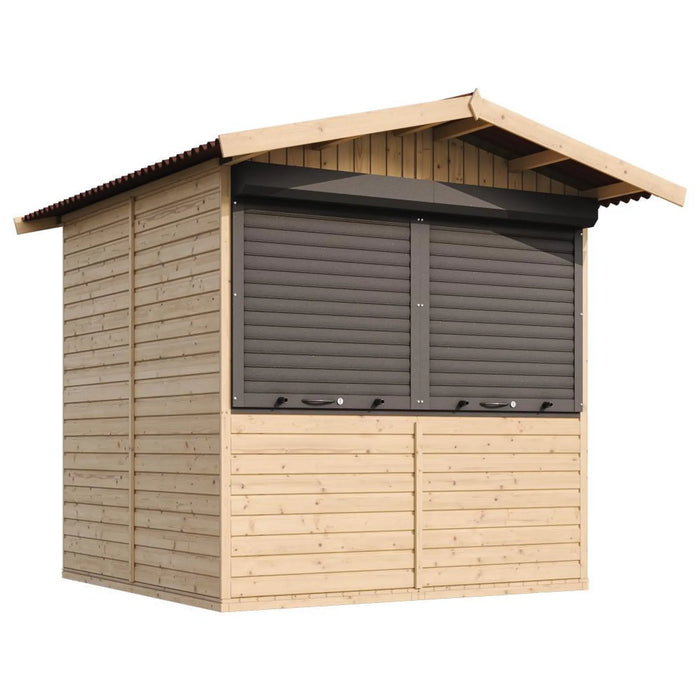 Chiosco in legno da giardino - 253x263 cm/4 m2 - TIMBELA M149Z