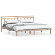 Letto matrimoniale | Letto per adulti | Giroletto 180x200 cm Super King in Legno Massello