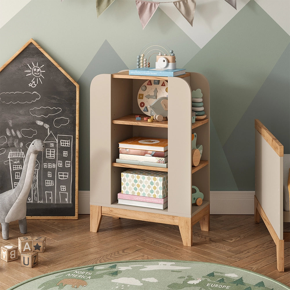 Vitalispa Libreria bambini Cashmere/Artigianale 60 x 88 cm con 9 scomparti