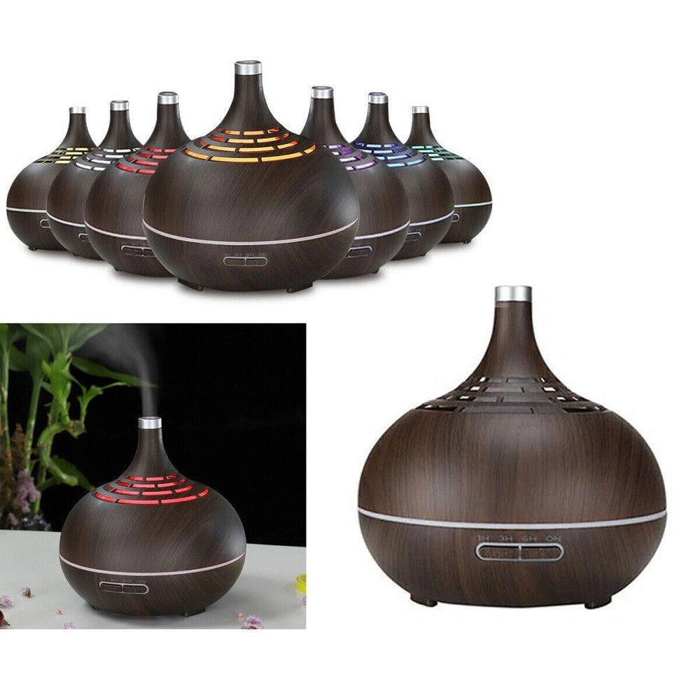 Trade Shop - Aromaterapia 7 Led Umidificatore Ultrasuoni Depuratore Diffusore Aromi Yx150 -