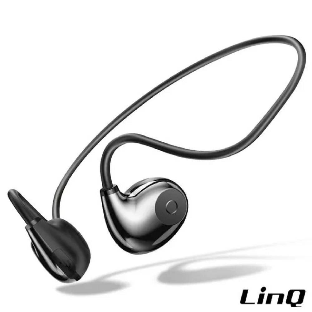 Trade Shop - Auricolari Sportivi Conduzione Ossea Cuffie Bluetooth Senza Fili Hi8 Android Ios -