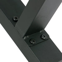 Telaio base per tavolo 60x72 cm verniciato a polvere Gambe quadrate tavolino