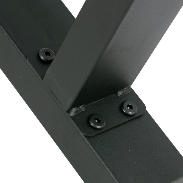 Telaio base per tavolo 60x72 cm verniciato a polvere Gambe quadrate tavolino