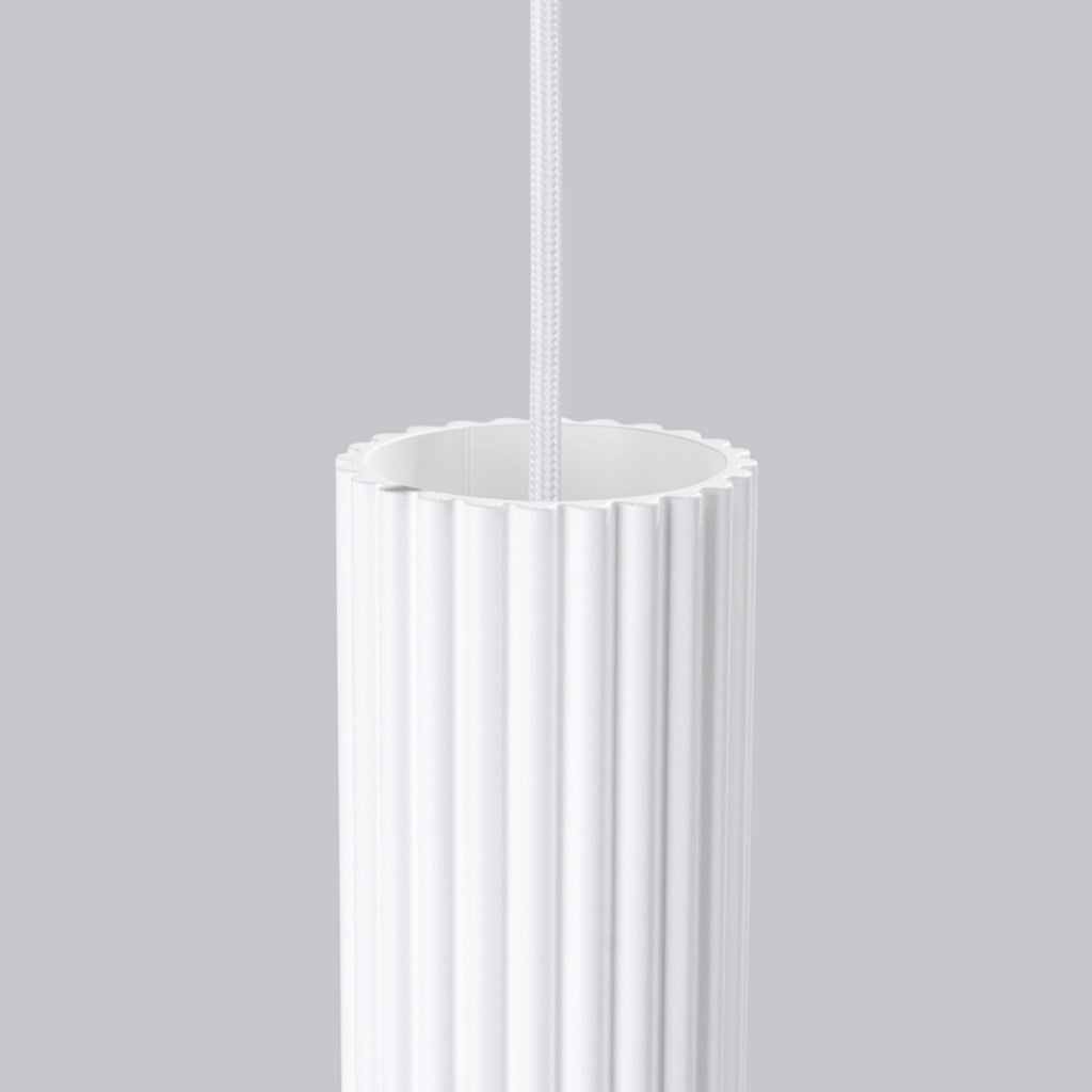 Lampada sospensione bianca moderna 3xGU10 GRAVIO Pure Lume