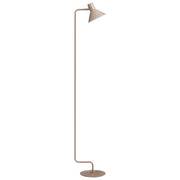 Lampada da terra in metallo con paralume a cono regolabile beige Camera da letto Soggiorno Casa Ufficio Illuminazione Design Industriale