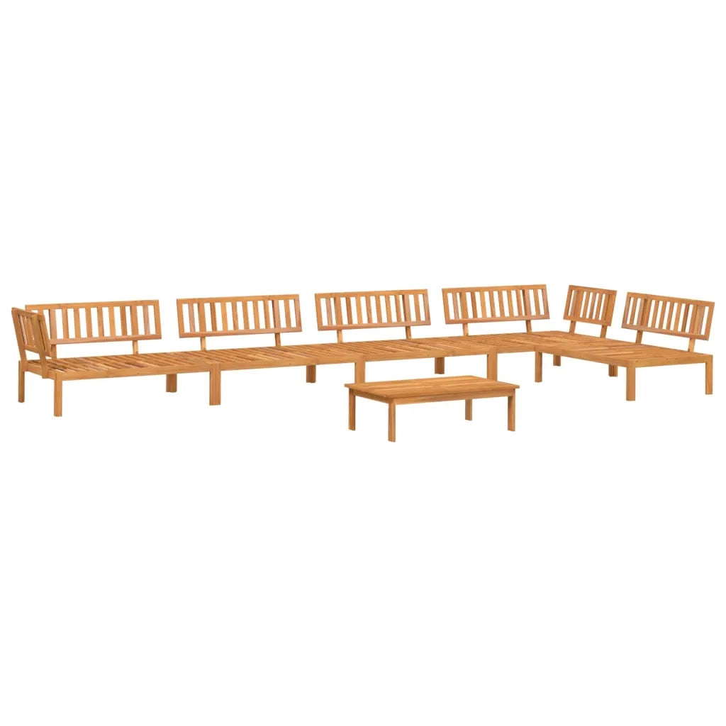 Set Divano Pallet da Giardino 6 pz in Legno Massello di Acacia 3209439