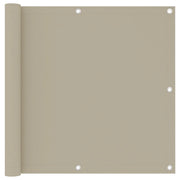 Paravento per balcone frangivista 90 x 300 cm tessuto Oxford beige 02_0010033